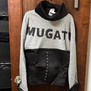Mugatu Gray and Black Turtleneck Sweater Halloween costume